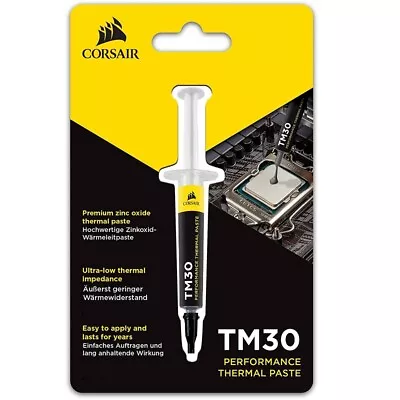 P - Corsair TM30 Performance Thermal Paste Enthusiast CPU & GPU Thermal Compound • $18.13