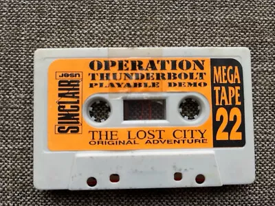 MEGA TAPE 22 From SINCLAIR USER Issue 93 December 1989 ZX Spectrum THE LOST CITY • $8