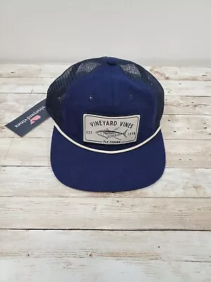 Vineyard Vines Embroidered Patch Trucker Cap • $19.49