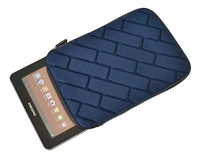 Neoprene Carry Protective Case Cover Sleeve For IPad Mini & 7  Tablets  Nav Blue • £3.92