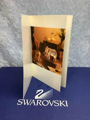 $53 • Buy Swarovski 1993 SCS Inspiration Africa Elephant Certificate COA 169970C