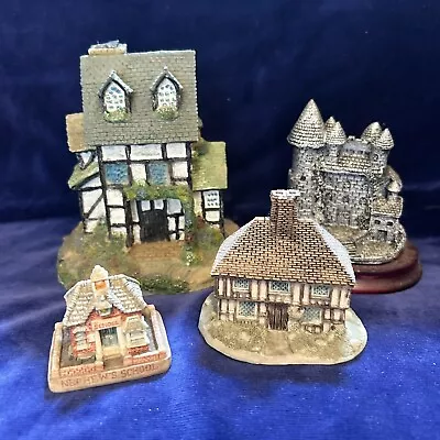 LILLIPUT LANE And David Winter Style Small COTTAGES X4 / Collectible Ornaments • £14