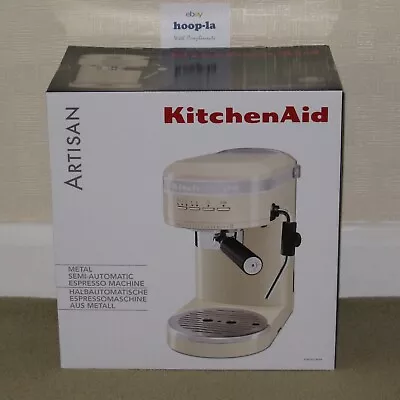 KitchenAid Artisan Semi-Automatic Espresso Machine - Almond Cream - NEW & SEALED • £235