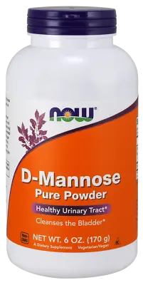 D-Mannose 6 Oz Powder By NOW Foods Healthy Urinary Tract • $36.88