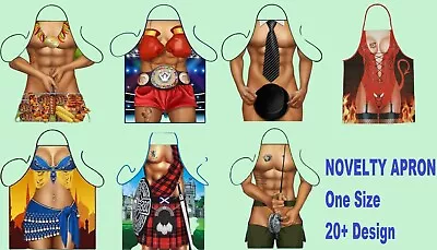 £9.99 • Buy 15+ Design Sexy Novelty Kitchen Washable Apron Cooking BBQ Grilling Fishing ONE