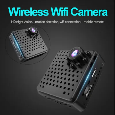 Mini HD 1080P Wireless WIFI IP Cam Home Security Hidden Camera DVR Camcorder • £5.39