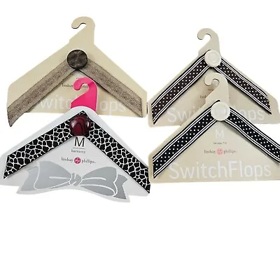 Switchflops Lindsay Phillips Set Of 4 Size M 7/8 Models Vivi Nicola Erin Harmony • $10.88