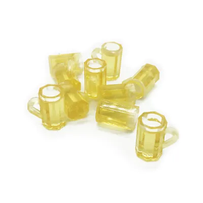 10Pcs Dollhouse Glass Drinking Cup Bubble Beer Mug Miniature Food Accessories • $8.68
