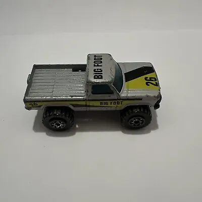 Vintage 1981 Matchbox #26 Big Foot Ford 4x4 Mini-Pickup Truck  Big Wheels Nice • $10.99