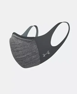 New Unisex Under Armour Sports Mask Featherweight Gray Chrome Latest Model L/XL • $7.45