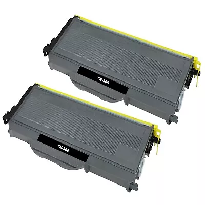 2 TN360 TN-360 Toner For Brother MFC-7340 MFC-7345N MFC-7440N MFC-7840 HL-2140 • $22.59