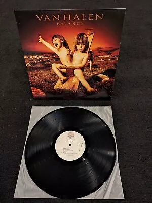 VAN HALEN Balance Very RARE ORIGINAL 1995 US Warner Bros Press!! Vinyl LP Record • $349