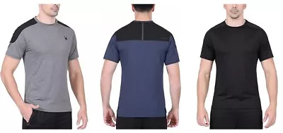 Spyder Active Men's PROWEB Moisture Wicking Stretch Short Sleeve T Shirt H8 • $15.99