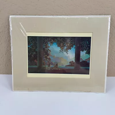 Maxfield Parrish 'Daybreak' Litho Matted Print Lithography 85 MPC002 • $14.99