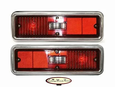 70 - 71 Nova Tail Light Lamp With Housing And Lens Assembly Pair Lh & Rh • $199.95