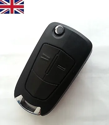 For Vauxhall Opel Astra H Corsa C D Zafira B Combo 2btn Flip Key Case Remote Fob • $7.16