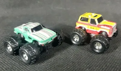 Lot Micro Machines 1987 Monster Trucks Galoob Corvette Bronco Lot Great Shape  • $16.92