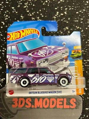 DATSUN BLUEBIRD WAGON 510 PURPLE Hot Wheels 1:64 **COMBINE POSTAGE** • £3.95