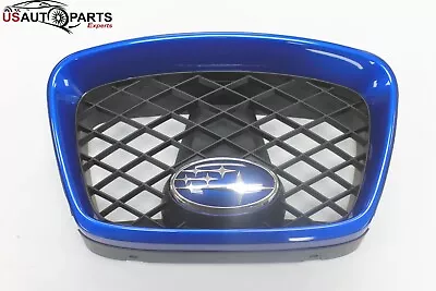 $350 • Buy OEM Subaru 2006-2007 Impreza Front Center Grille Assembly Blue Mica 91121FE231PG