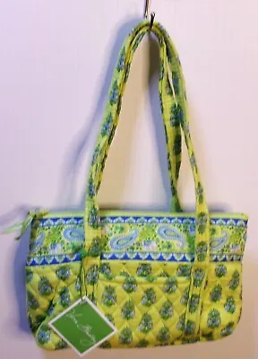 Vera Bradley Little Betsy Handbag Citrus Elephants Bag Purse Shoulder Straps • $35