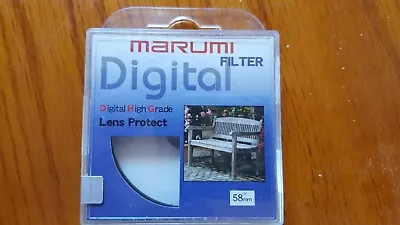 Marumi DHG Lens Protect Filter 58mm  -  Digital High Grade.  New And Unused • $11