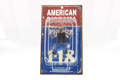 Biker Ace American Diorama 1:18 Scale Figurine 4  Man Male Guy Figure • $8.99