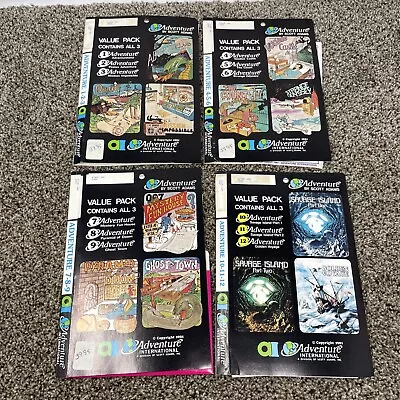 AS IS Adventure International Atari 400 / 800 Floppy Game Lot Value Pack 1-12 • $100