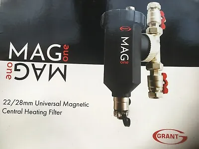 New Grant 22/28mm Universal Magnetic Central Heating Filter Genuine • £69