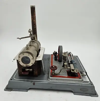 1960s Vintage Wilesco D16 Live Steam Engine And Boiler Horizontal Toy Very Nice • $199.99