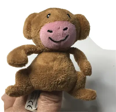 Manhattan Toy Company Monkey Finger Puppet Plush Toy • $5