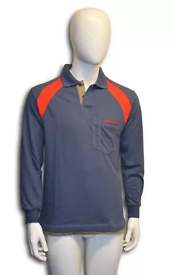 Honda Mechanic Workwear Garage Work Shirt Polo T Shirt Long Sleeve Poly Cotton • £11.13