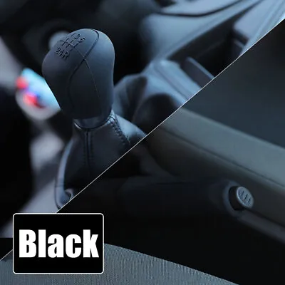 $10.78 • Buy Black Silicone Gear Shift Knob Cover Non Slip Grip Handle Case Car Accessories