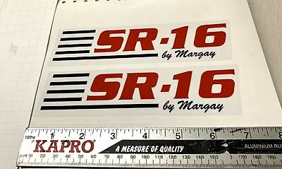 Margay SR-16 Karting Decals Vintage McCulloch Kart • $16.99