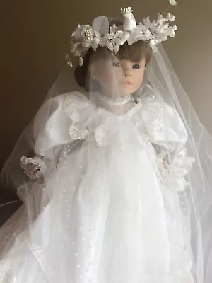 Vintage Corolle Angelique Bride Doll 22” • $150
