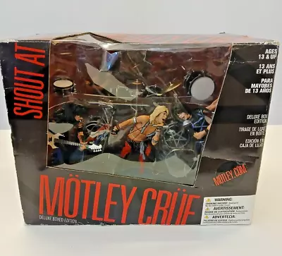 MCFARLENE Motley Crue Shout At The Devil Box Set *NEW* *SEALED* • $275