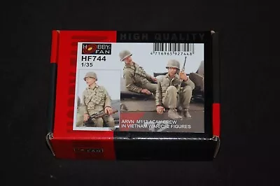 Hobby Fan HF-744 1/35 ARVN M113 ACAV Crew (C) 'Nam 2 Figures Set  - USA Shipping • $47.85