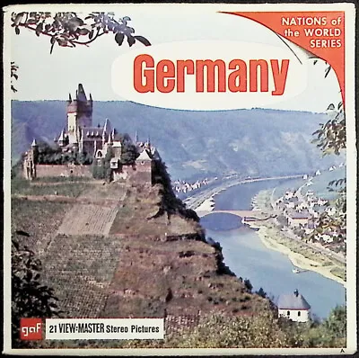 1960's GERMANY Nations Of The World Series 3d View-Master 3 Reel Packet • $12.99