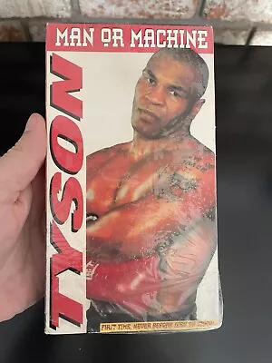 Mike Tyson - Man Or Machine VHS Mega Rare With Original Shrink Wrap • $29.99