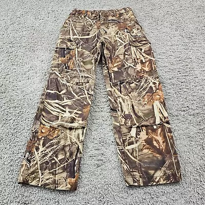 Game Winner Pants Youth 14 Cargo Camo Advantage Max 4 HD Hunting Outdoors 25x26 • $19.98