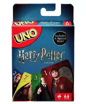 UNO Harry Potter Card Game Mattel School Holiday Fun Learning BRAIN TRAINING • $16.99