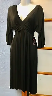 MELISSA MASSE Go To Little Black Dress Lightweight #D601 NWT Retail $169 S • $22