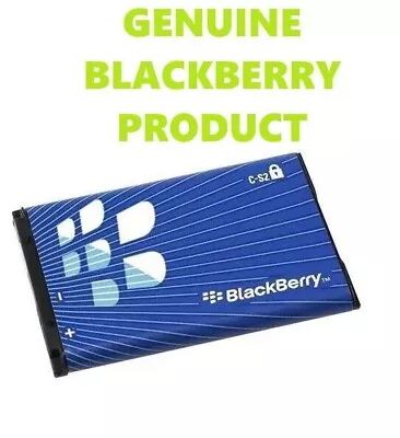 Genuine OEM C-S2 CS2 Battery For Blackberry Curve 8520 8530 9300 9330 Cell Phone • $7.99