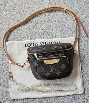 $3555 • Buy Authentic Brand New Louis Vuitton Mini Bumbag