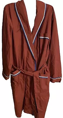 Andhurst Size L/XL Men’s Long Sleeves Burgundy Red Sleep Robe • $19.99