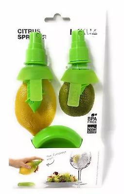 Lekue Citrus Sprayer Set Lemon Lime Spritzer Spray Twist & Spritz Cooking • $9.99