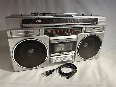 Vintage JVC RC-680J Stereo Radio Cassette Recorder Classic Retro Boombox • $119.99