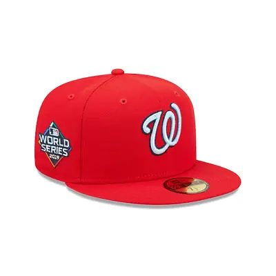 Washington Nationals New Era Cloud Under World Series 2019 59FIFTY Fitted Hat • $37.99