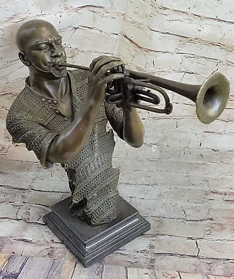 Supreme-Isaac Hayes-Black Moses Hot Cast Music Art Deco Bronze Sculpture Statue • $289.50