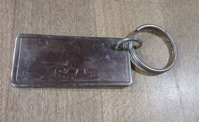 Vintage Saab  Auto Dealership  Solid Brass USA  Key Ring Chain  #2  (r)  • $9.95