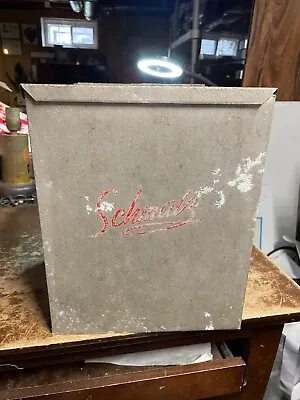 Vintage Schmalz Dairy Farm Plainfield NJ Milk Box Metal Insulated • $30